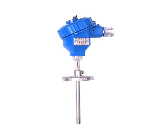 Flange explosion-proof industrial RTD resistance thermometer